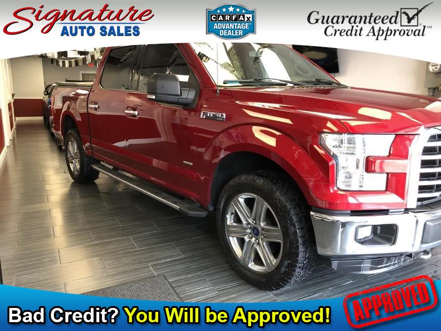 Used Ford F-150 4WD SuperCrew 145" XLT 2016 | Signature Auto Sales. Franklin Square, New York Used Ford F-150 4WD SuperCrew 145" XLT 2016 | Signature Auto Sales. Franklin Square, New York