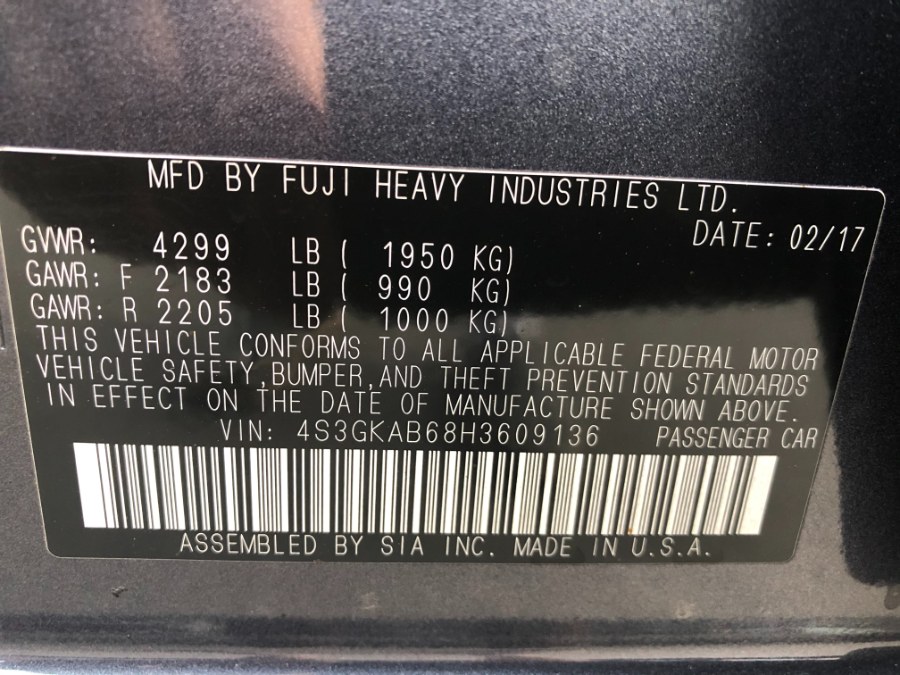 2017 Subaru Impreza 2.0i Premium 4-door CVT, available for sale in Bristol, Connecticut | Bristol Auto Center LLC. Bristol, Connecticut 2017 Subaru Impreza 2.0i Premium 4-door CVT, available for sale in Bristol, Connecticut | Bristol Auto Center LLC. Bristol, Connecticut