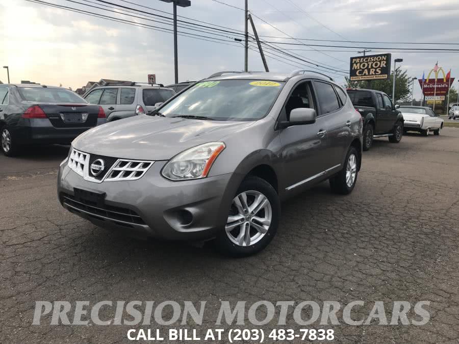 2012 Nissan Rogue AWD 4dr SV, available for sale in Branford, Connecticut | Precision Motor Cars LLC. Branford, Connecticut