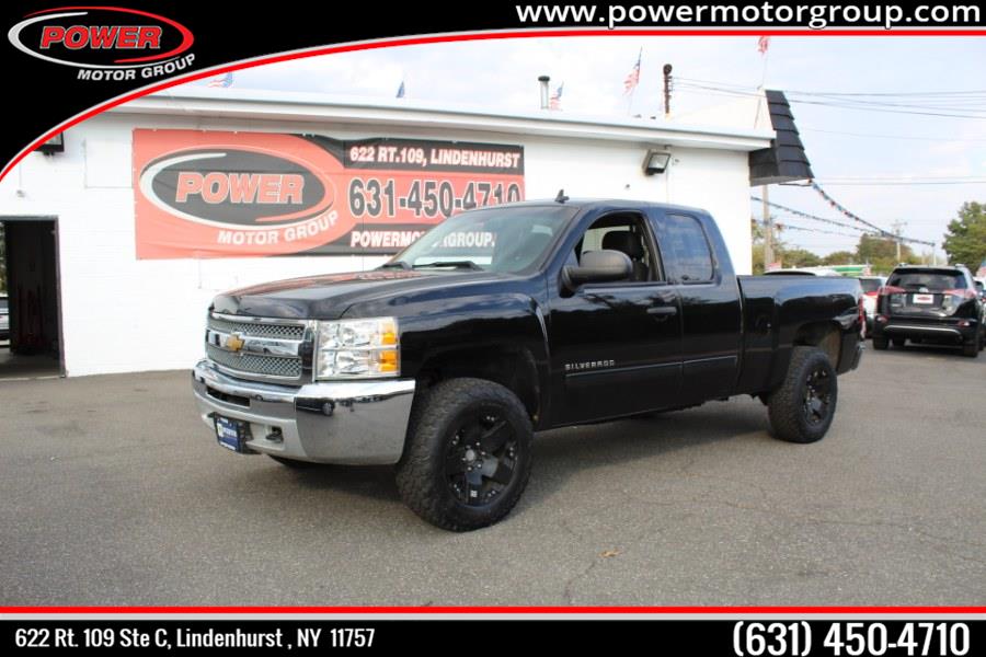 2013 Chevrolet Silverado 1500 4WD Ext Cab 143.5" LT, available for sale in Lindenhurst, New York | Power Motor Group. Lindenhurst, New York