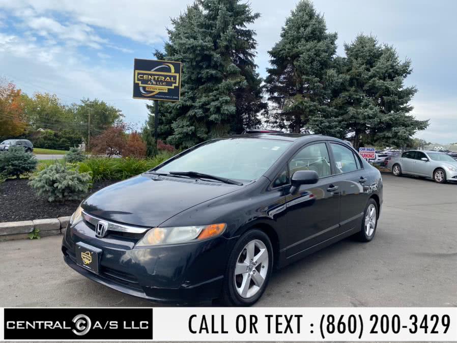 2008 Honda Civic Sdn 4dr Auto EX, available for sale in East Windsor, Connecticut | Central A/S LLC. East Windsor, Connecticut