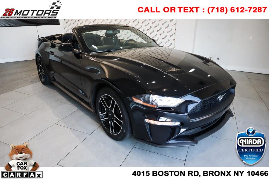 Used Ford Mustang EcoBoost Premium Convertible 2018 | 26 Motors Corp. Bronx, New York Used Ford Mustang EcoBoost Premium Convertible 2018 | 26 Motors Corp. Bronx, New York