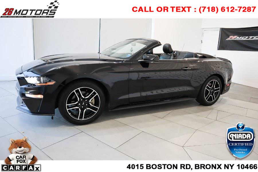 Used Ford Mustang EcoBoost Premium Convertible 2018 | 26 Motors Corp. Bronx, New York Used Ford Mustang EcoBoost Premium Convertible 2018 | 26 Motors Corp. Bronx, New York