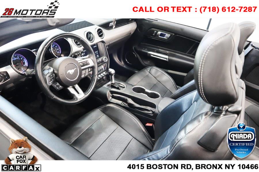 Used Ford Mustang EcoBoost Premium Convertible 2018 | 26 Motors Corp. Bronx, New York Used Ford Mustang EcoBoost Premium Convertible 2018 | 26 Motors Corp. Bronx, New York