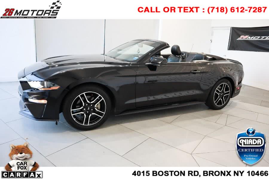 Used Ford Mustang EcoBoost Premium Convertible 2018 | 26 Motors Corp. Bronx, New York Used Ford Mustang EcoBoost Premium Convertible 2018 | 26 Motors Corp. Bronx, New York