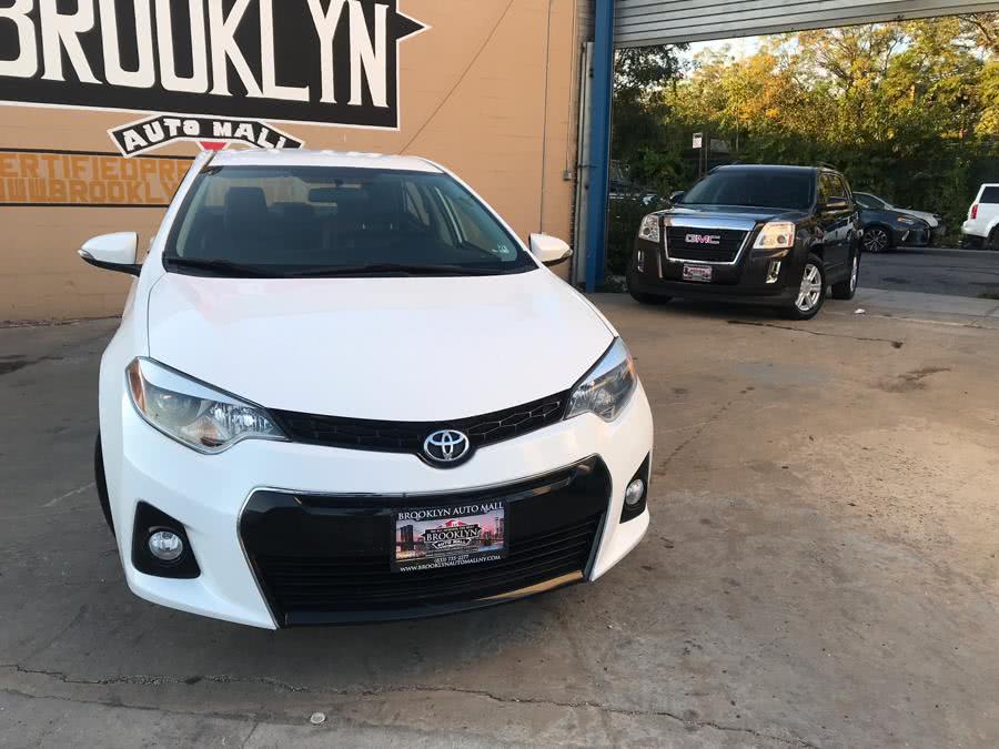 Used Toyota Corolla 4dr Sdn CVT S Premium (Natl) 2016 | Brooklyn Auto Mall LLC. Brooklyn, New York Used Toyota Corolla 4dr Sdn CVT S Premium (Natl) 2016 | Brooklyn Auto Mall LLC. Brooklyn, New York