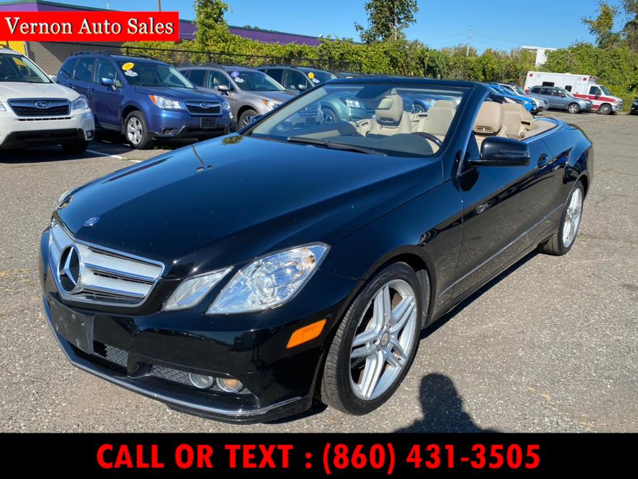 2011 Mercedes-Benz E-Class 2dr Cabriolet E350 RWD, available for sale in Manchester, Connecticut | Vernon Auto Sale & Service. Manchester, Connecticut
