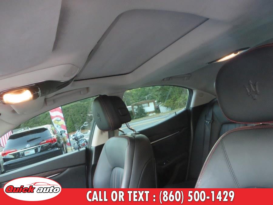 2016 Maserati Ghibli 4dr Sdn S Q4, available for sale in Bristol, Connecticut | Quick Auto LLC. Bristol, Connecticut 2016 Maserati Ghibli 4dr Sdn S Q4, available for sale in Bristol, Connecticut | Quick Auto LLC. Bristol, Connecticut