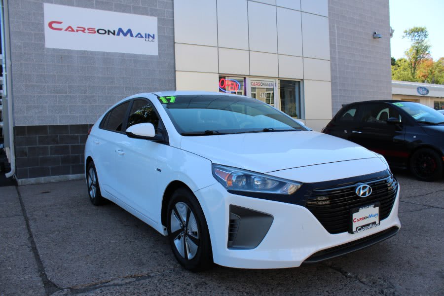 2017 Hyundai Ioniq Hybrid Blue Hatchback, available for sale in Manchester, Connecticut | Carsonmain LLC. Manchester, Connecticut
