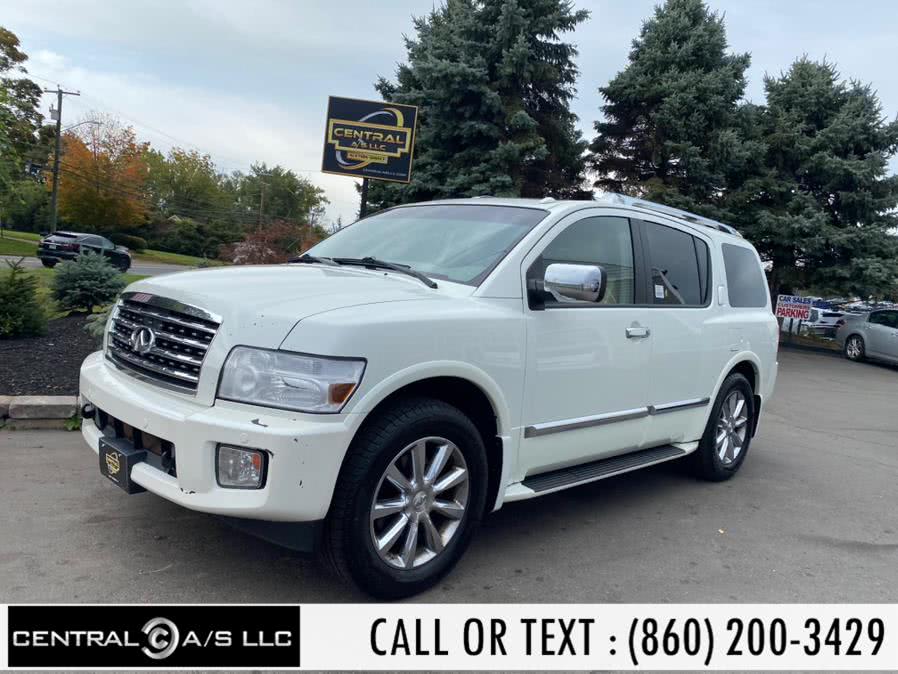 2010 Infiniti QX56 4WD 4dr, available for sale in East Windsor, Connecticut | Central A/S LLC. East Windsor, Connecticut