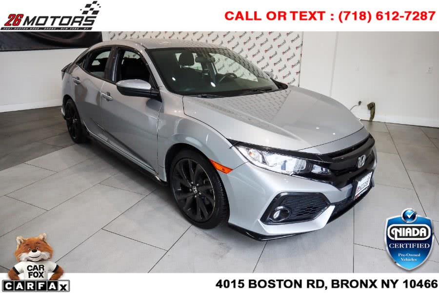 Used Honda Civic Hatchback Sport CVT 2017 | 26 Motors Corp. Bronx, New York Used Honda Civic Hatchback Sport CVT 2017 | 26 Motors Corp. Bronx, New York