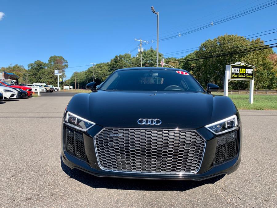 2017 Audi R8 Coupe V10 quattro AWD, available for sale in South Windsor, Connecticut | Mike And Tony Auto Sales, Inc. South Windsor, Connecticut 2017 Audi R8 Coupe V10 quattro AWD, available for sale in South Windsor, Connecticut | Mike And Tony Auto Sales, Inc. South Windsor, Connecticut
