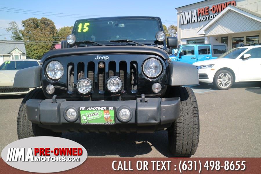 2015 Jeep Wrangler 4WD 2dr Sport, available for sale in Huntington Station, New York | M & A Motors. Huntington Station, New York 2015 Jeep Wrangler 4WD 2dr Sport, available for sale in Huntington Station, New York | M & A Motors. Huntington Station, New York