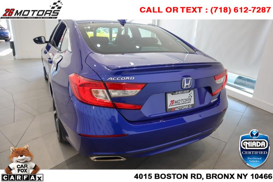 Used Honda Accord Sedan Sport 1.5T CVT 2018 | 26 Motors Corp. Bronx, New York Used Honda Accord Sedan Sport 1.5T CVT 2018 | 26 Motors Corp. Bronx, New York