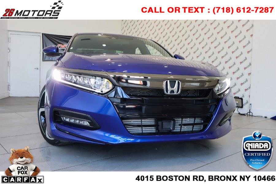 Used Honda Accord Sedan Sport 1.5T CVT 2018 | 26 Motors Corp. Bronx, New York Used Honda Accord Sedan Sport 1.5T CVT 2018 | 26 Motors Corp. Bronx, New York