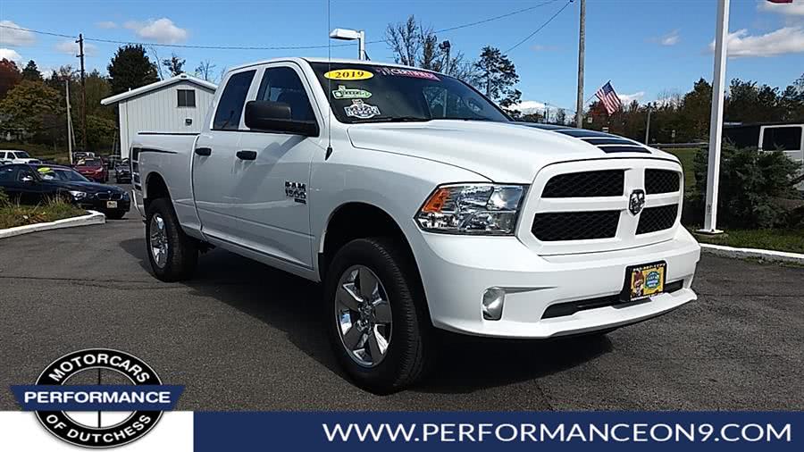 2019 Ram 1500 Express 4x4 Quad Cab 6''4" Box, available for sale in Wappingers Falls, New York | Performance Motor Cars. Wappingers Falls, New York