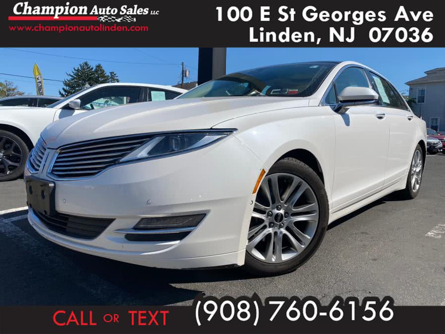2014 Lincoln MKZ 4dr Sdn AWD, available for sale in Linden, New Jersey | Champion Used Auto Sales. Linden, New Jersey