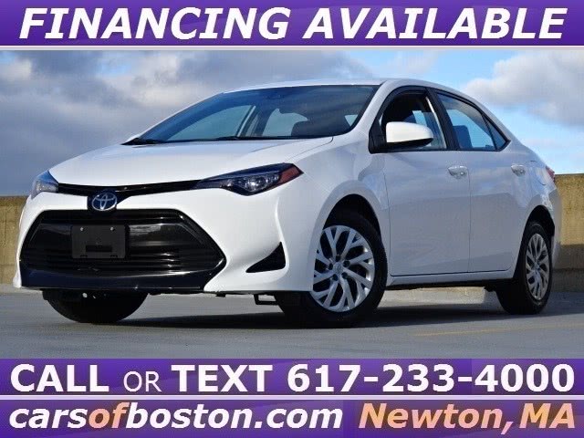 2017 Toyota Corolla LE CVT Automatic (Natl), available for sale in Newton, Massachusetts | Cars of Boston. Newton, Massachusetts