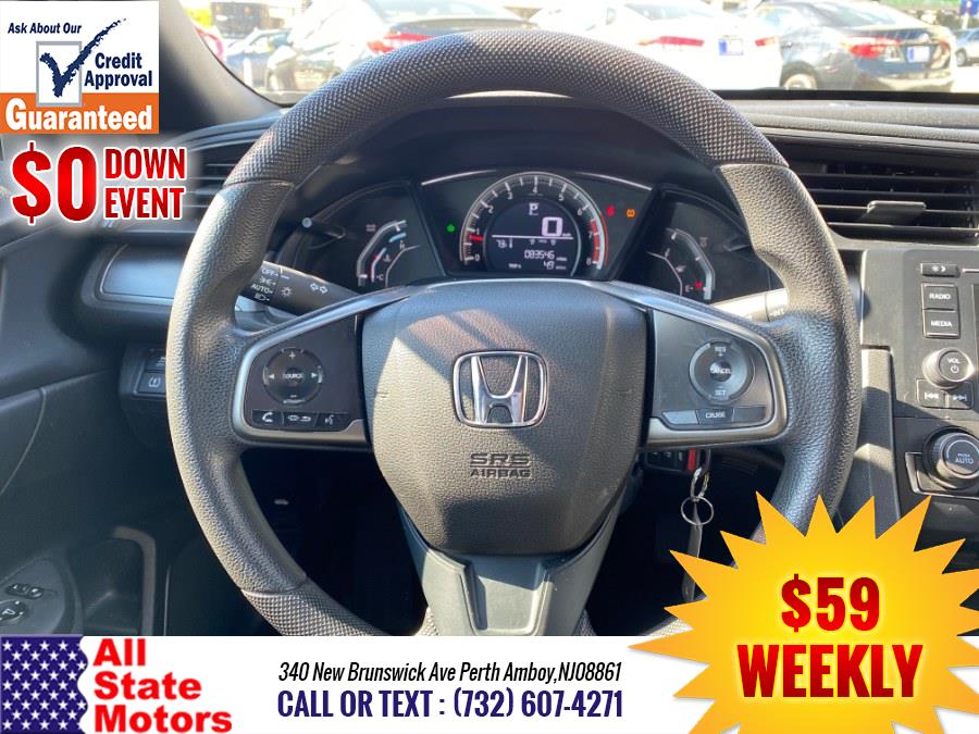 2017 Honda Civic Hatchback LX CVT, available for sale in Perth Amboy, New Jersey | All State Motor Inc. Perth Amboy, New Jersey 2017 Honda Civic Hatchback LX CVT, available for sale in Perth Amboy, New Jersey | All State Motor Inc. Perth Amboy, New Jersey