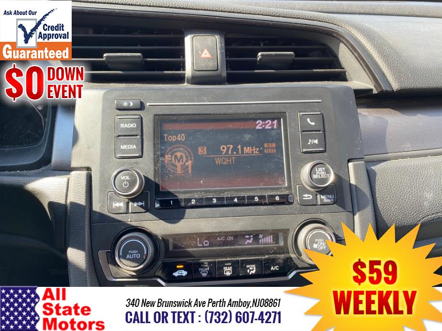 2017 Honda Civic Hatchback LX CVT, available for sale in Perth Amboy, New Jersey | All State Motor Inc. Perth Amboy, New Jersey 2017 Honda Civic Hatchback LX CVT, available for sale in Perth Amboy, New Jersey | All State Motor Inc. Perth Amboy, New Jersey