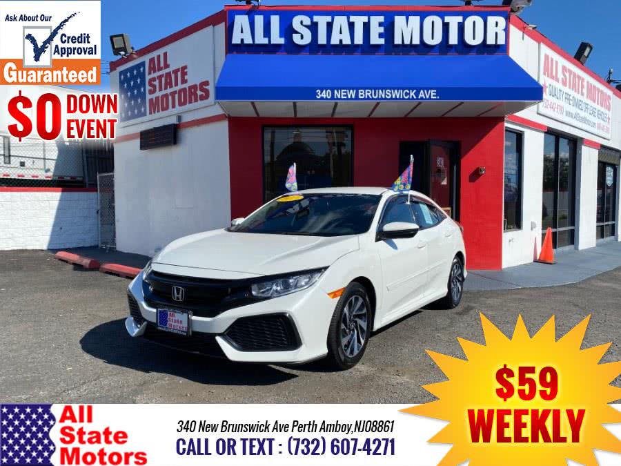 2017 Honda Civic Hatchback LX CVT, available for sale in Perth Amboy, New Jersey | All State Motor Inc. Perth Amboy, New Jersey