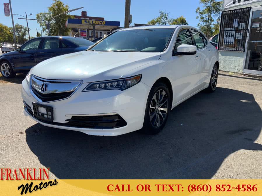 2015 Acura TLX 4dr Sdn FWD, available for sale in Hartford, Connecticut | Franklin Motors Auto Sales LLC. Hartford, Connecticut