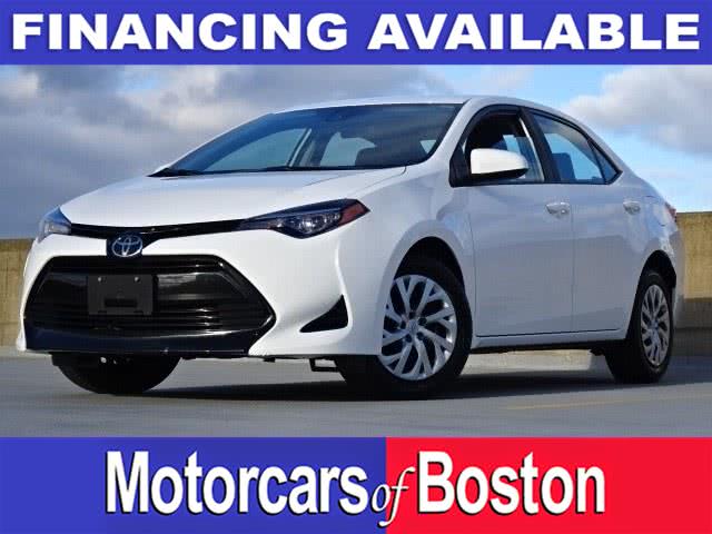 2017 Toyota Corolla LE CVT Automatic (Natl), available for sale in Newton, Massachusetts | Motorcars of Boston. Newton, Massachusetts