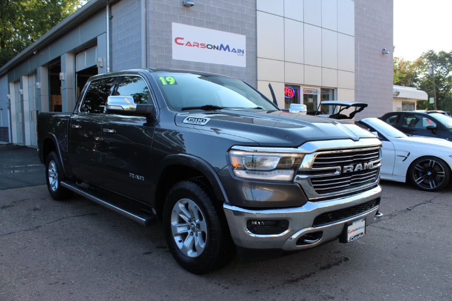 2019 Ram 1500 Laramie 4x4 Crew Cab 5''7" Box, available for sale in Manchester, Connecticut | Carsonmain LLC. Manchester, Connecticut