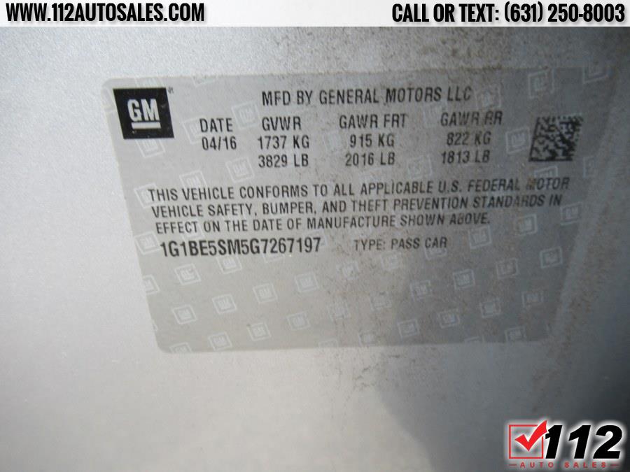 Used Chevrolet Cruze 4dr Sdn Auto LT 2016 | 112 Auto Sales. Patchogue, New York Used Chevrolet Cruze 4dr Sdn Auto LT 2016 | 112 Auto Sales. Patchogue, New York