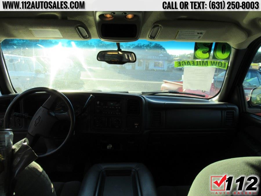 2003 Chevrolet Silverado 1500 Ext Cab 143.5" WB 4WD LS, available for sale in Patchogue, New York | 112 Auto Sales. Patchogue, New York 2003 Chevrolet Silverado 1500 Ext Cab 143.5" WB 4WD LS, available for sale in Patchogue, New York | 112 Auto Sales. Patchogue, New York