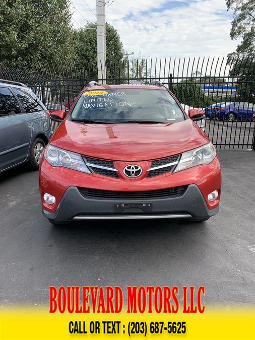 2014 Toyota Rav4 Limited Sport Utility 4D, available for sale in New Haven, Connecticut | Boulevard Motors LLC. New Haven, Connecticut