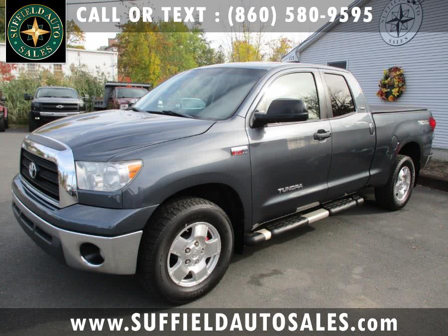 2008 Toyota Tundra 4WD Truck Dbl 5.7L V8 6-Spd AT SR5 (SE), available for sale in Suffield, Connecticut | Suffield Auto LLC. Suffield, Connecticut