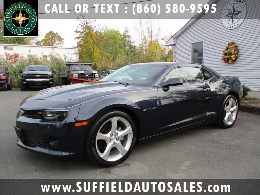 2015 Chevrolet Camaro 2dr Cpe LT w/1LT, available for sale in Suffield, Connecticut | Suffield Auto LLC. Suffield, Connecticut 2015 Chevrolet Camaro 2dr Cpe LT w/1LT, available for sale in Suffield, Connecticut | Suffield Auto LLC. Suffield, Connecticut
