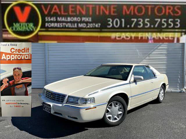 1997 Cadillac Eldorado , available for sale in Forestville, Maryland | Valentine Motor Company. Forestville, Maryland