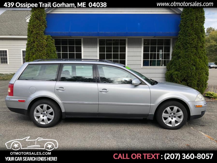 2005 Volkswagen Passat Wagon leather, available for sale in Gorham, Maine | Ossipee Trail Motor Sales. Gorham, Maine