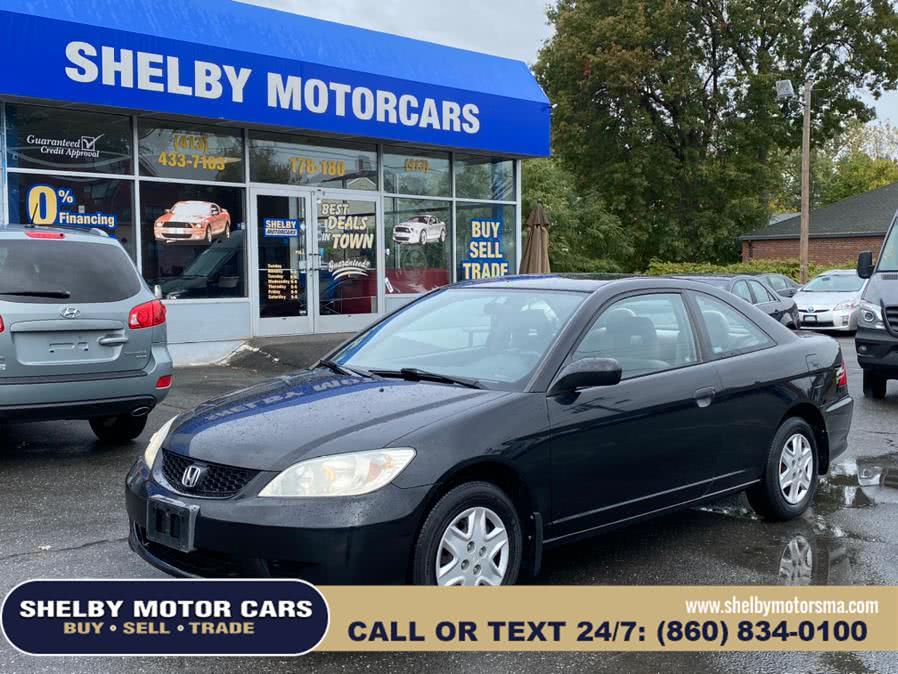 2004 Honda Civic 2dr Cpe VP Auto, available for sale in Springfield, Massachusetts | Shelby Motor Cars. Springfield, Massachusetts