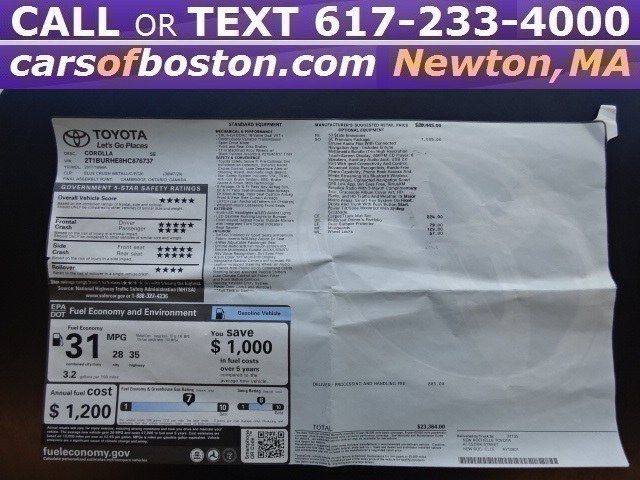 2017 Toyota Corolla XSE CVT (Natl), available for sale in Newton, Massachusetts | Jacob Auto Sales. Newton, Massachusetts 2017 Toyota Corolla XSE CVT (Natl), available for sale in Newton, Massachusetts | Jacob Auto Sales. Newton, Massachusetts