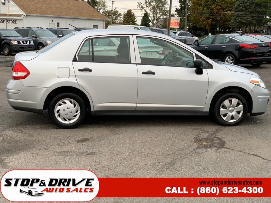 2009 Nissan Versa 4dr Sdn I4 Man 1.6 Base, available for sale in East Windsor, Connecticut | Stop & Drive Auto Sales. East Windsor, Connecticut 2009 Nissan Versa 4dr Sdn I4 Man 1.6 Base, available for sale in East Windsor, Connecticut | Stop & Drive Auto Sales. East Windsor, Connecticut