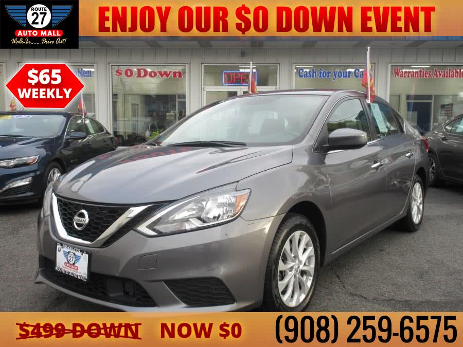 Used Nissan Sentra SV CVT 2018 | Route 27 Auto Mall. Linden, New Jersey
