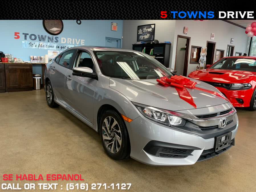 2017 Honda Civic Sedan EX CVT, available for sale in Inwood, New York | 5 Towns Drive. Inwood, New York