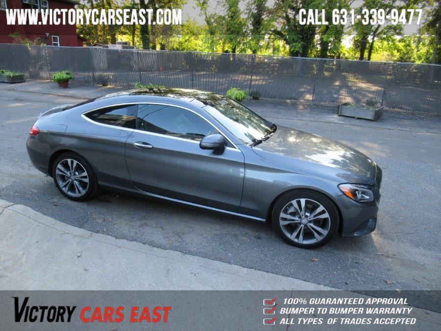 Used Mercedes-Benz C-Class C 300 4MATIC Coupe 2017 | Victory Cars East LLC. Huntington, New York Used Mercedes-Benz C-Class C 300 4MATIC Coupe 2017 | Victory Cars East LLC. Huntington, New York