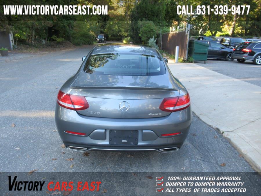 Used Mercedes-Benz C-Class C 300 4MATIC Coupe 2017 | Victory Cars East LLC. Huntington, New York Used Mercedes-Benz C-Class C 300 4MATIC Coupe 2017 | Victory Cars East LLC. Huntington, New York