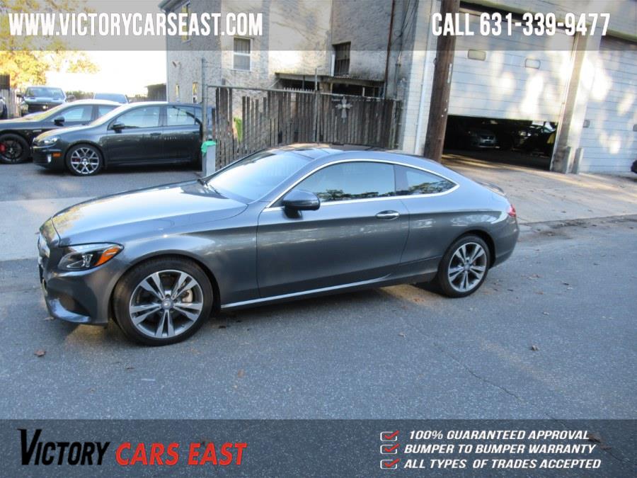 Used Mercedes-Benz C-Class C 300 4MATIC Coupe 2017 | Victory Cars East LLC. Huntington, New York Used Mercedes-Benz C-Class C 300 4MATIC Coupe 2017 | Victory Cars East LLC. Huntington, New York