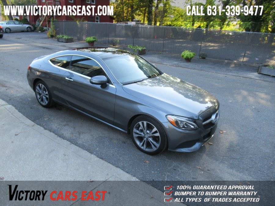 Used Mercedes-Benz C-Class C 300 4MATIC Coupe 2017 | Victory Cars East LLC. Huntington, New York Used Mercedes-Benz C-Class C 300 4MATIC Coupe 2017 | Victory Cars East LLC. Huntington, New York