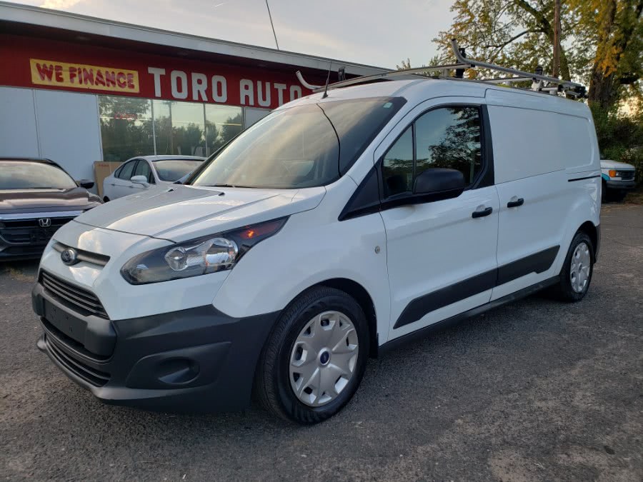 2017 Ford Transit Connect Van XL LWB Rear Symmetrical Doors Roof Rack & Shelves, available for sale in East Windsor, Connecticut | Toro Auto. East Windsor, Connecticut