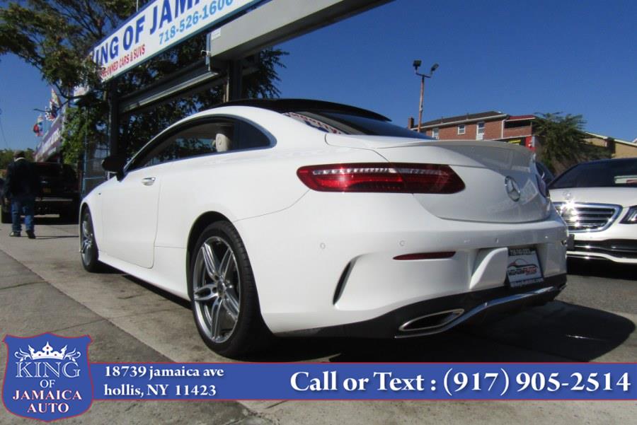 2018 Mercedes-Benz E-Class E 400 RWD Coupe, available for sale in Hollis, New York | King of Jamaica Auto Inc. Hollis, New York 2018 Mercedes-Benz E-Class E 400 RWD Coupe, available for sale in Hollis, New York | King of Jamaica Auto Inc. Hollis, New York