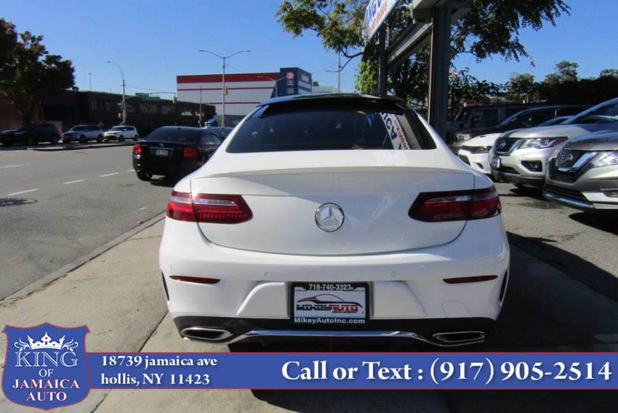 2018 Mercedes-Benz E-Class E 400 RWD Coupe, available for sale in Hollis, New York | King of Jamaica Auto Inc. Hollis, New York 2018 Mercedes-Benz E-Class E 400 RWD Coupe, available for sale in Hollis, New York | King of Jamaica Auto Inc. Hollis, New York