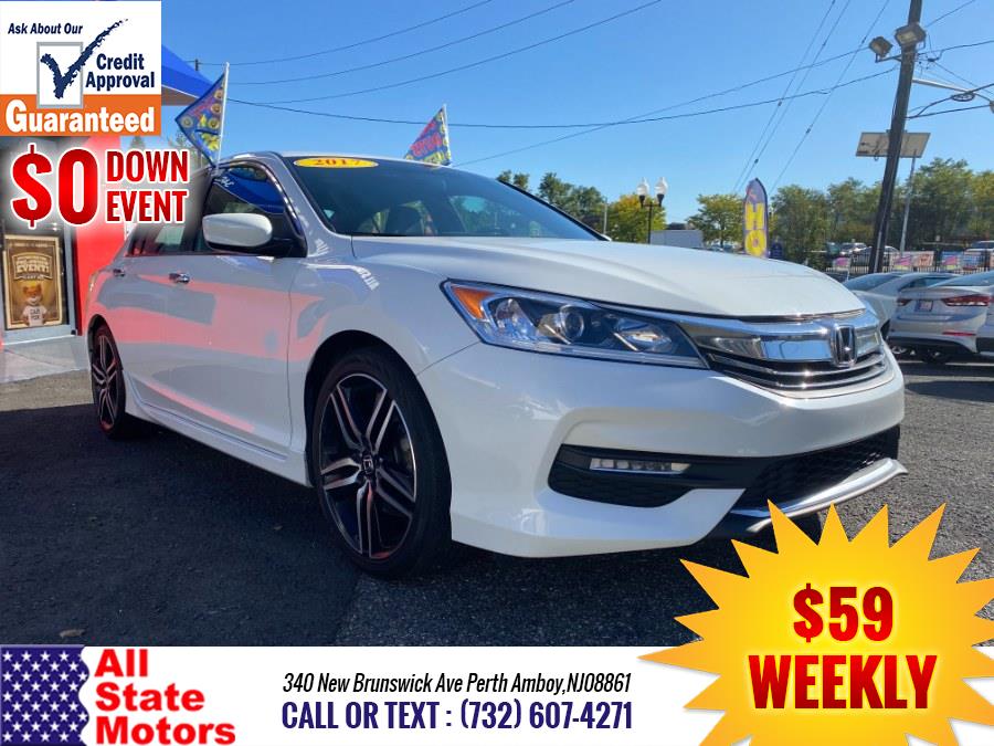 2017 Honda Accord Sedan Sport SE CVT, available for sale in Perth Amboy, New Jersey | All State Motor Inc. Perth Amboy, New Jersey 2017 Honda Accord Sedan Sport SE CVT, available for sale in Perth Amboy, New Jersey | All State Motor Inc. Perth Amboy, New Jersey