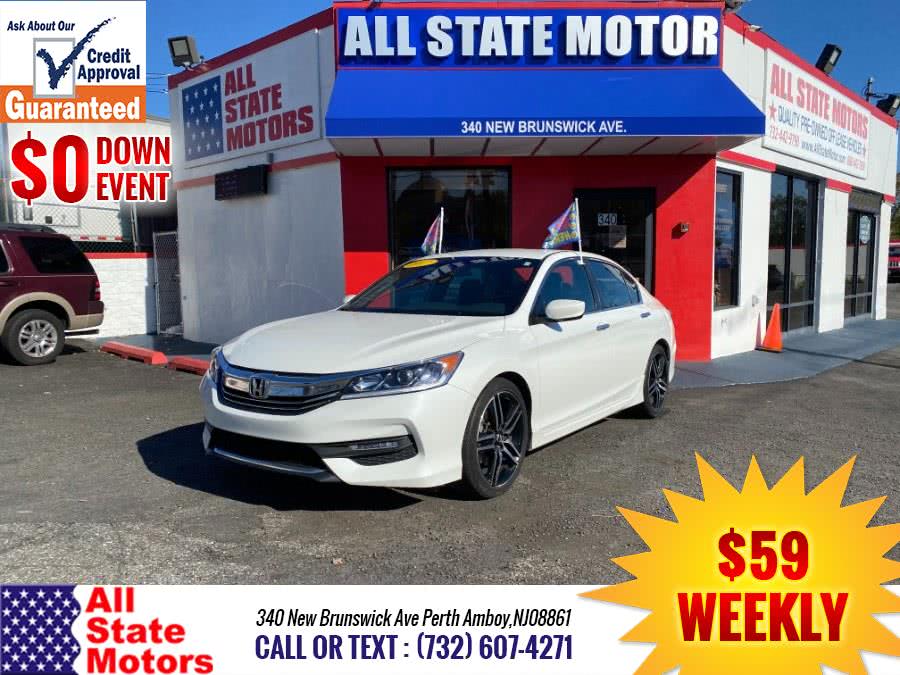 2017 Honda Accord Sedan Sport SE CVT, available for sale in Perth Amboy, New Jersey | All State Motor Inc. Perth Amboy, New Jersey 2017 Honda Accord Sedan Sport SE CVT, available for sale in Perth Amboy, New Jersey | All State Motor Inc. Perth Amboy, New Jersey