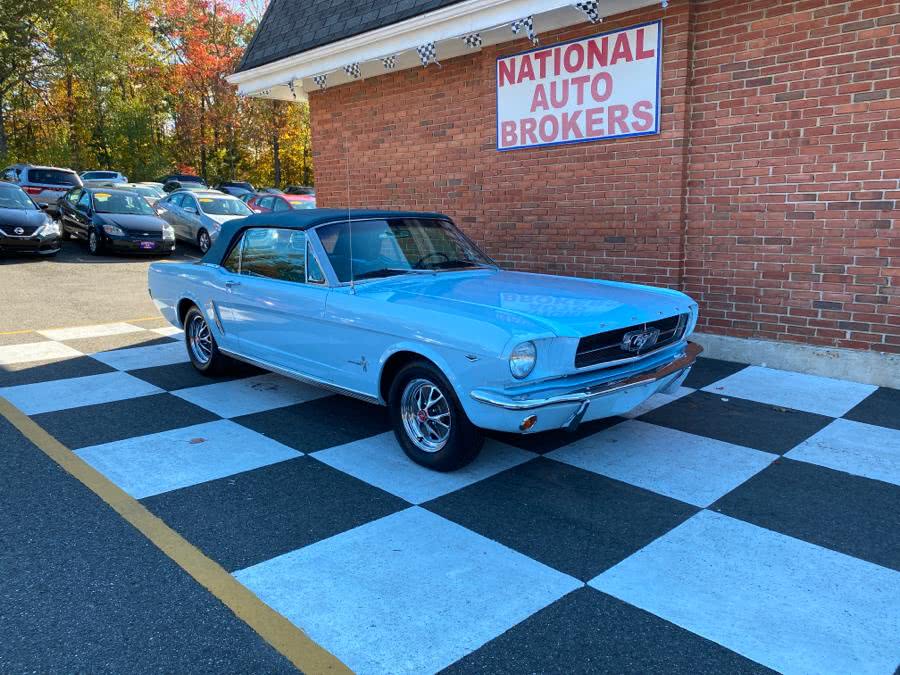1965 Ford Mustang Convertible, available for sale in Waterbury, Connecticut | National Auto Brokers, Inc.. Waterbury, Connecticut
